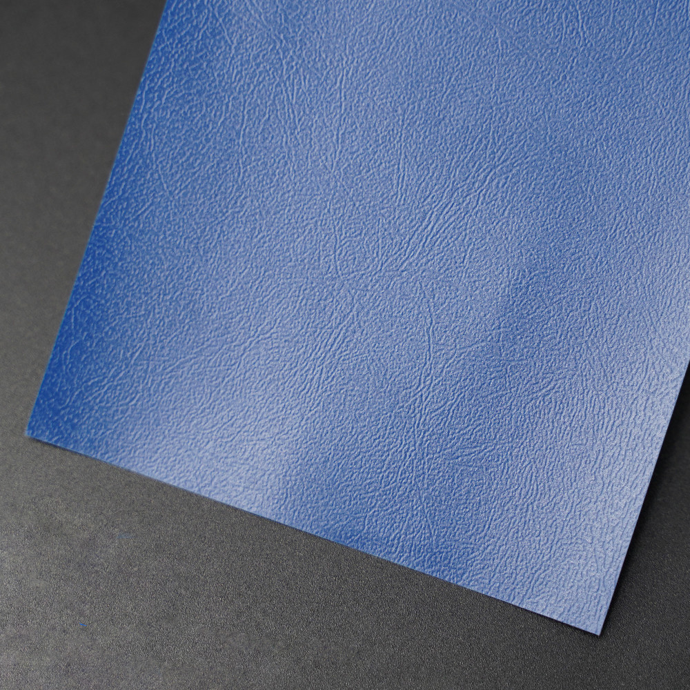 Pvc Coated Paper Cowhide Pattern PVC Coated Paper Certificate Binding Cover Color Customized