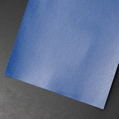 Cowhide Pattern PVC Coated Paper Certificate Binding Cover Color Customized