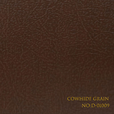 PVC Coated Waterproof Cardstock Paper With Cowhide Pattern Custom Printed