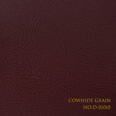 Koeienhuid Patroon PVC bedekt papier Fancy kleur Waterdicht Boekenbindingspapier