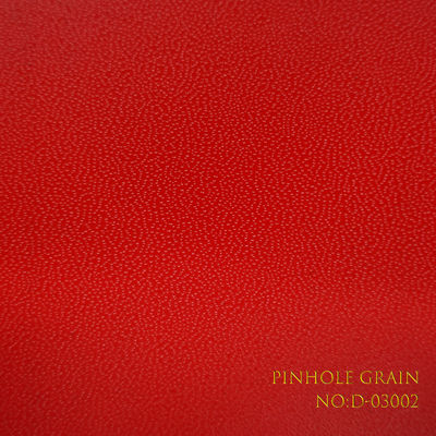 Waterproof PVC Coated Paper With Less Folding Grainy Texture