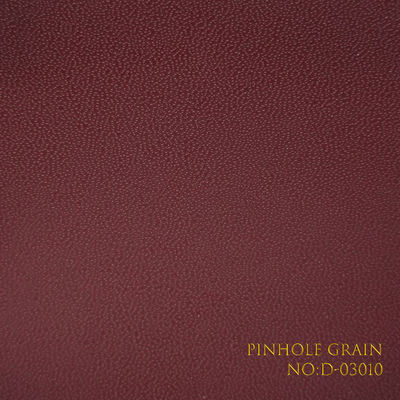 Luxury Style Wrapping PVC Coated Paper With Cowhide Pattern