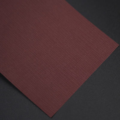 PVC Coated paper high quality finely textured printed paper skills certificate cover
