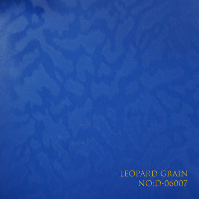 Fashion promotion high quality fancy color embossed leatherette paper waterproof