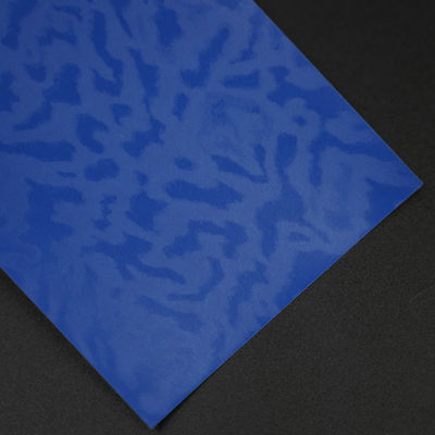 Fashion promotion high quality fancy color embossed leatherette paper waterproof