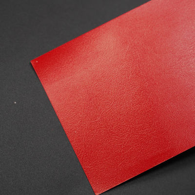 PVC Coated Art Wrapping Paper Tear Resistant With Cowhide Grain