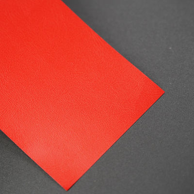 High Strength PVC Coated Binding Paper with Cowhide Grain