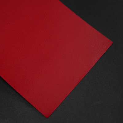 Embossing Cowhide Grain Pvc Coated Paper For Bookbinding