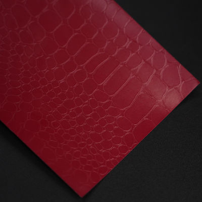 Crocodile patterned PVC wrapping paper, waterproof and scratch resistant