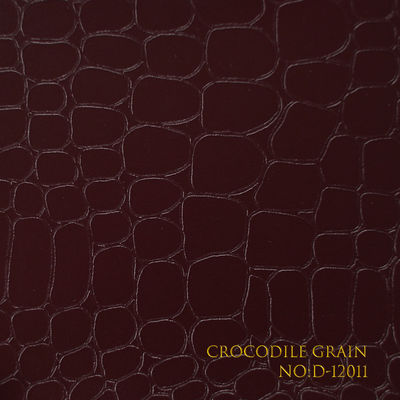 Crocodile patterned PVC wrapping paper, high-strength scratch resistant