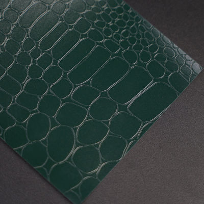 Crocodile patterned PVC wrapping paper, waterproof and scratch resistant