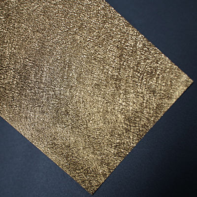 Straw Grain Metallic Coated Paper with Waterproof and Customizable