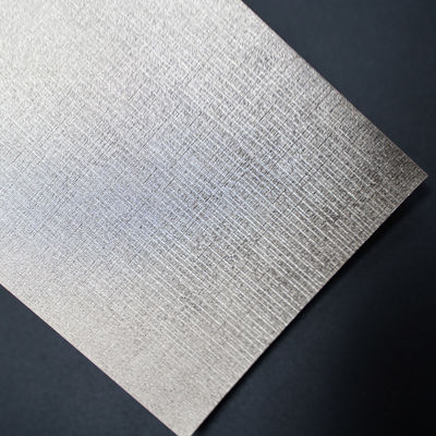 Fine Lenny Pattern Metallic Coated Paper for Certificate Packaging