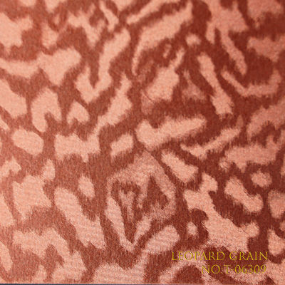 Wear Resistance Metallic Gift Wrap Paper With Leopard Grain