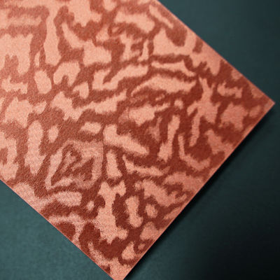 Wear Resistance Metallic Gift Wrap Paper With Leopard Grain
