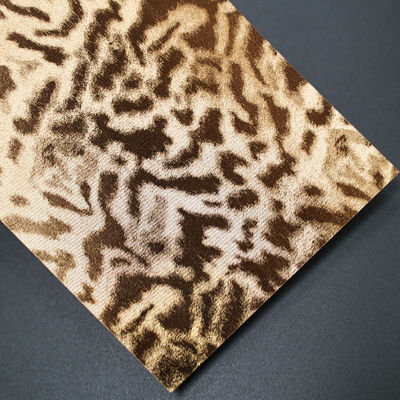 Customized Metallic Wrapping Paper Sun Resistant With Leopard Grain
