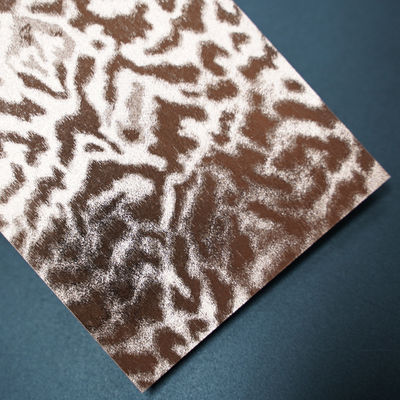 Multiple Colors and Grain Metallic Coated Paper Use for Bright Packaging