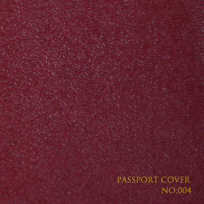 Sheepskin Passport Cover Paper PVC Coated With Gravure Printing