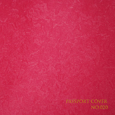Snow Flower Grain Customized Passport Cover Gravure Printing For Document Covers
