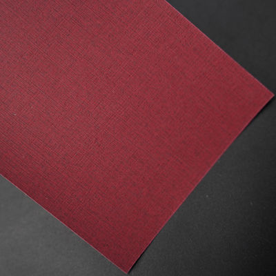 Embossed Texture Certificate Binding Cover Color Customized Rolling PVC Coated Paper