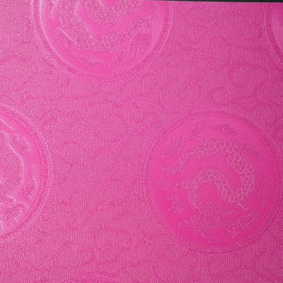Leather Bookbinding Paper waterproof paper with Pink lantern pattern