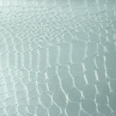 Pattern Artificial Leatherette Paper Leather Texture with Silver Lizard Pattern