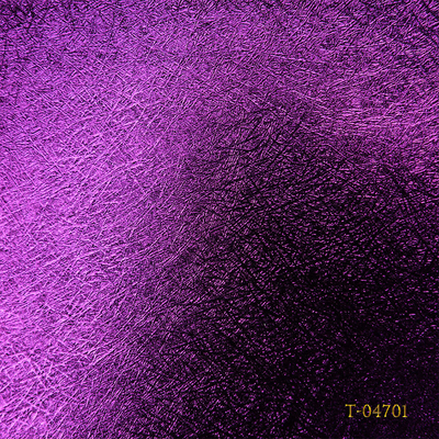 Embossed Textured Metallic-Coated Pearl Paper with Silver Lamination
