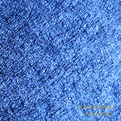Glossy Or Matte Blue Eco-Christmas PVC Rolls Recyclable Embossed Wrapping For Festive Apparel Candy Hampers Chemical Pulp
