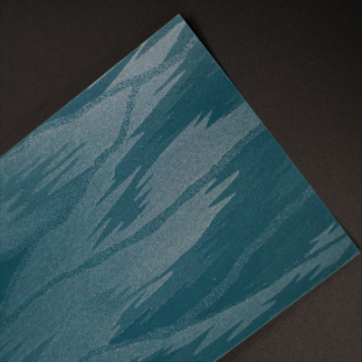 FSC Certified Dark Green Waterproof PVC Paper for Luxury Packaging