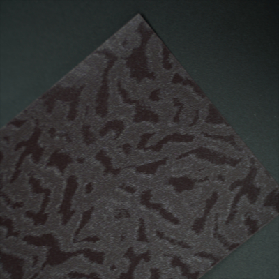 Waterproof Black PVC Packaging Paper Custom Textured Eco-Friendly