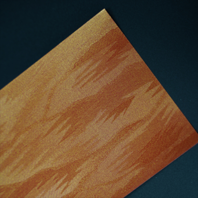 Customizable Orange PVC Waterproof Paper for Luxury Packaging