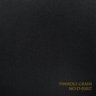 Black Pinhole Pattern Affordable PVC Coated Paper - Custom Color/Texture/GSM For Luxury Packaging & Cert MOQ 1000m