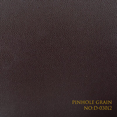 Dark Brown Faux Leather PVC Coated Paper 220gsm Solid Color - High-Quality Gift Box Packaging Material, Suitable for Printing, Free Color Card & Samples