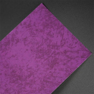 Purple Coated Waterproof PVC Paper for Long-Lasting Applications Waterproof 0.2mm-0.24mm Thickness Customizable Texture and Size