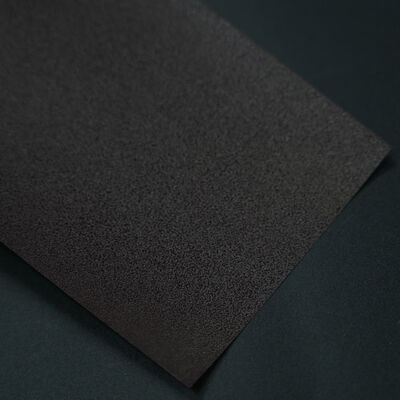 Dark Brown Black High Saturation Solid Color Binding Paper - Printable For Art Books/Jewelry Boxes MOQ 1000m