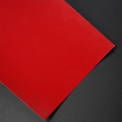 Dark Red Cow Texture High Saturation Solid Color Binding Paper - Printable For Art Books/Jewelry Boxes MOQ 1000m