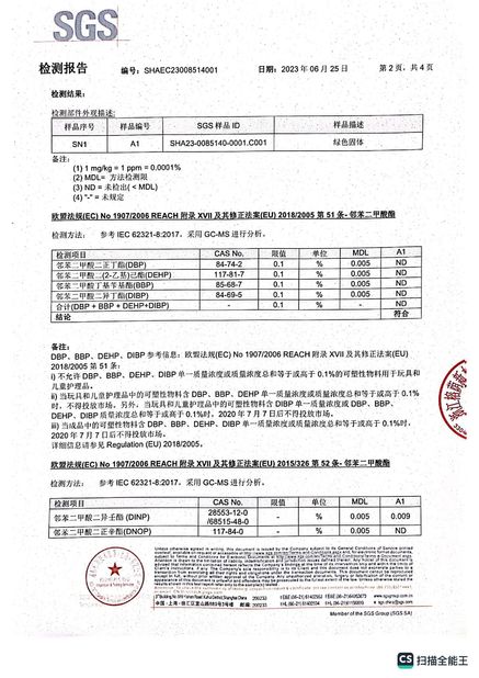 China Zhejiang Rongyin New Material Technology Co., Ltd. certification